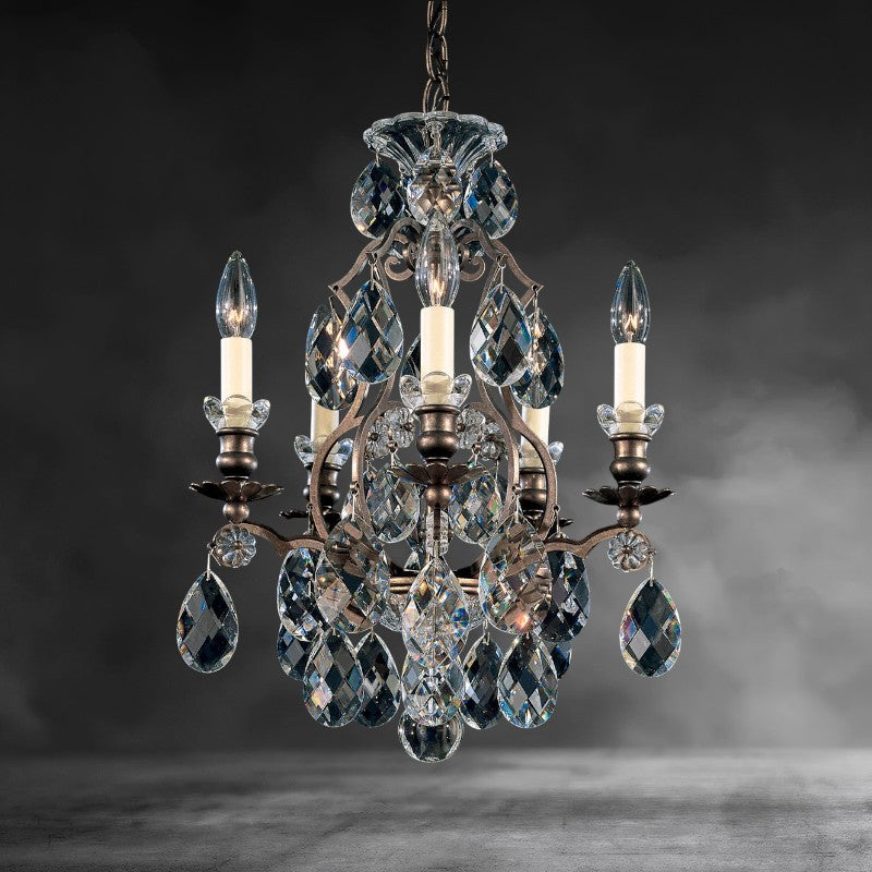 Renaissance Crystal Chandelier 14"
